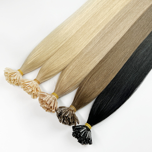 100% cheveux humains Remy I plat U Tip extensions d'entraînement à la kératine cheveux <span class=keywords><strong>de</strong></span> kératine pré-collés pour l'entraînement - Product Image 6