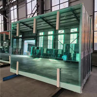 Verre de sécurité pour bâtiments 6mm 8mm 10mm 12mm Verre trempé clair personnalisable Tailles sur mesure Industriel Commercial