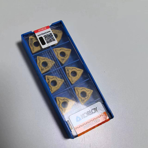 Insertos de Torneado de Carburo KORLOYS WNMG080408-HM Personalizables para Tornos CNC con Recubrimiento PCD para Acero - Product Image 5