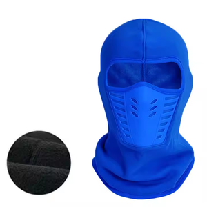 Pasamontañas transpirable negro sólido Máscara para montar en motocicleta Deportes y actividades al aire libre Accesorio para varias actividades - Product Image 4