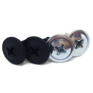 Tornillos autorroscantes negros Phillips de cabeza de armadura modificada tipo oblea con punta de aguja - Product Image 2