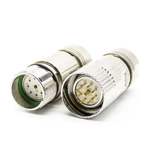 M16 M23 Connector 9pin Mannelijk Signaal Ronde Connector Elektrische Motor Servo Waterdicht