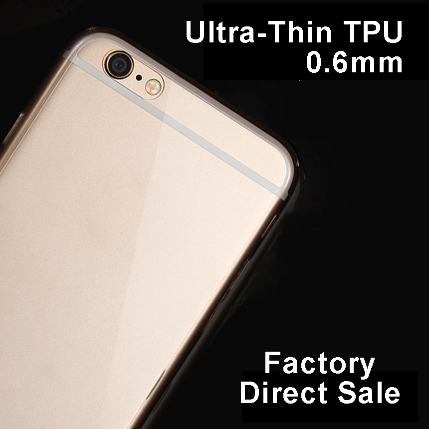 Custodia trasparente in TPU ultrasottile da 0,6 mm di spessore