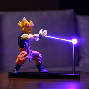 Lámpara Nocturna Magnética Giratoria con Ondas de Choque de <span class=keywords><strong>Goku</strong></span> Estilo Qigong de Dragon Ball, Luz Ambiental Periférica - Product Image 2
