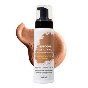 Mousse Autobronceador Hidratante <span class=keywords><strong>de</strong></span> Bronceado Rápido, Autobronceador sin Rayas para un Bronceado <span class=keywords><strong>de</strong></span> Aspecto Natural - Product Image 1