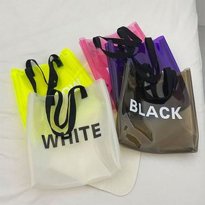 Bolso de Mano Transparente Impermeable para Mujer, Bolso Bandolera de PVC con Efecto Láser Holográfico, Bolso de Hombro con Correa para Conciertos y Estadios - Product Image 4