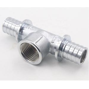 Raccord coudé à compression en laiton OEM ODM flexible personnalisé hexagonal forgé égal Vietnam pour la plomberie et l'alimentation en eau - Product Image 2