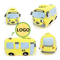 Jouet pour enfants promotionnel, jouet en peluche personnalisé pas cher, jouet en peluche bus, mode, mignon, mini jouet en peluche doux, jouet en peluche bus