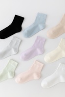 Chaussettes de sport respirantes, antibactériennes et anti-odeurs en coton, polyester et élasthanne, fines et tricotées pour l'été, pour hommes et femmes