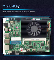 Placa Base Mini ITX Industrial Integrada con Precio de Fábrica, Intel de 4ª y 5ª Generación Haswell Broadwell, DDR3L de 8GB, Pantalla Dual, LAN Gigabit