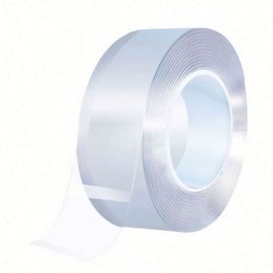 Nano Double-sided <b>Adhesive</b> High Viscosity Seamless <b>Hook</b> Adjustable Transparent for Tape-Water Plastic Eco-Friendly - Product Image 1