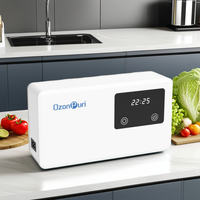 Générateur d'ozone domestique OZ-1 pour l'eau de l'air efficace pour éliminer les résidus de pesticides tuant les bactéries pour les laveuses de légumes