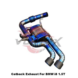Vortex Premium Blue Titanium <b>Exhaust</b> System for BMW i8 1.5L Turbo 2014-2018 Valvetronic Sound Optimization - Product Image 6