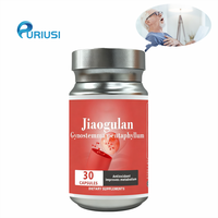 Capsules d'extrait de racine de Jiaogulan Gynostemma Pentaphyllum, complément antioxydant, capsules de complément d'extrait de Pueraria Lobata