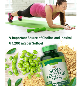 Đậu nành <span class=keywords><strong>Lecithin</strong></span> Softgels nhãn hiệu riêng cho người lớn nhưng không phải phụ nữ mang thai Softgel dạng viên nang dạng bào chế xây dựng thương hiệu của bạn - Product Image 4