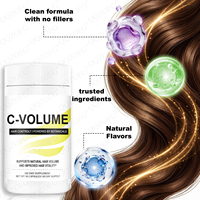 Complément Alimentaire C-Volume en Capsules pour Femmes : Favorise l'Épaississement et l'Apparence Plus Volumineuse des Cheveux – Vente en Gros Usine