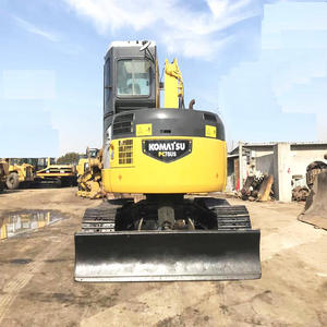 Miniexcavadora usada de cola corta de 7 toneladas Komatsu Pc78us con certificado por EPA y CE Komatsu Pc128us Pc138us Pc228us excavadora - Product Image 1