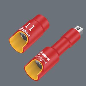WERA - 05004965001 VDE 3/8 ''extensión larga aislada-LLAVES DE VASO AISLADOS EAN 4013288190956 - Product Image 3