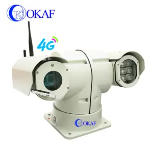 4G CCTV araç IP kamera uzun menzilli 20x optik Zoom, Anti şok açık su geçirmez sağlam PTZ kamera