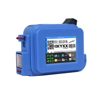 Imprimante à jet d'encre portable 12.7MM pour code à barres texte QR numéro de lot Logo étiquette de date avec encre à séchage rapide