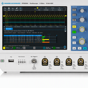 Osiloskop Digital Rohde & Schwarz R&S <span class=keywords><strong>RTM3000</strong></span> 100MHz-1GHz 10-bit ADC 5GSa/s 2/4 Saluran RTM3002 RTM3004 Perangkat Pengukuran Laboratorium - Product Image 6