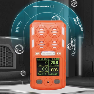 Détecteur de gaz portable multi-gaz, monoxyde de carbone, sulfure d'hydrogène, capteur d'oxygène, gaz combustibles, matériau IP66, analyseur de gaz portatif - Product Image 6