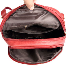 Vendita calda da donna in pelle PU zaino da viaggio all'ingrosso impermeabile scuola ragazza borsa femminile Mochilas - Product Image 5