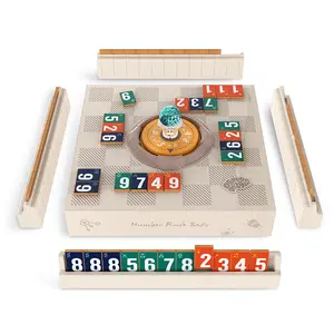 Niños Adultos Madera Padre-Hijo Familia Matemática Pensamiento lógico Mahiong Juegos de mesa