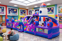 LILYTOYS Parc de jeux gonflables intérieur commercial pour enfants