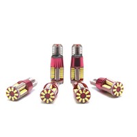 Ampoules LED Auto CANBUS 194 3014 57SMD T10 pour Voiture, Sans Erreur CANBUS, Feux de Positionnement, Clignotants, Feux de Parking