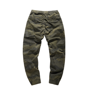Custom Men's Casual Canvas <strong>Harem</strong> Jogger <strong>Trousers</strong> Durable Hiking Elastic Waist Cuffs Comfortable Outdoor Activities - Product Image 4