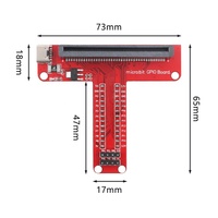 Placa de Desarrollo Microbit, Placa de Expansión GPIO Tipo T, Adaptador de Protoboard Micro:bit, Placa de Adaptación Python Micro Tipo-C