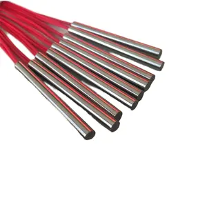 सस्ते 12V इलेक्ट्रिक कार्ट्रिड हीटर स्टेनलेस स्टील हीटिंग ट्यूब का उपयोग खुदरा रेस्तरां औद्योगिक इलेक्ट्रिक प्रतिरोध के लिए किया जाता है