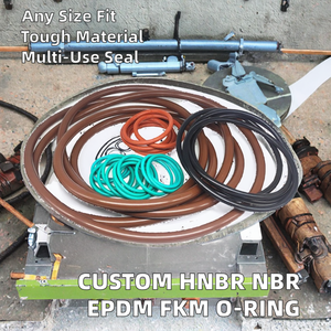 Joint torique en caoutchouc HNBR NBR EPDM FKM de qualité alimentaire, prix d'usine, sur mesure, avec tailles universelles/personnalisées, en provenance de Taïwan - Product Image 2
