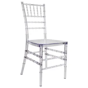 Chiavari Napoleon Chairs Wedding White Modern Hotel chair Party Rental Furniture usato sedia acrilica economica impilabile