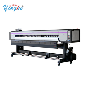 Impresora de Banners de 3.2m (10 pies) YINGHE 2026 Nueva, con 2 Cabezales XP600, Placa Hoson, Material Flexible Retroiluminado PP PVC, Tinta <span class=keywords><strong>EcoInk</strong></span> Infrarroja - Product Image 4