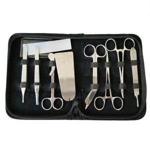Kit d'entraînement à la suture en acier inoxydable, ensemble d'instruments chirurgicaux pour étudiants en médecine, manuel réutilisable - Product Image 4
