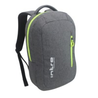 Mochila Ligera para Uso Diario, Resistente, para la Escuela, con Bolsillo Frontal de Acceso Rápido y Compartimento Acolchado para Portátil