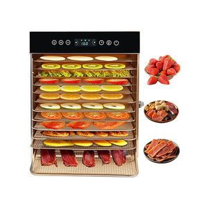 Good Quality Commercial Stainless Steel 12 Trays Food <b>Dehydrator</b> With Large Capacity Food Dryer <b>Machine</b> 1000W - Product Image 6