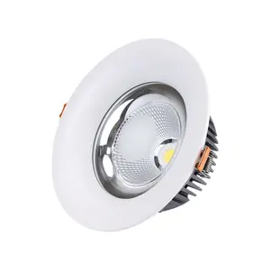 LED Spot Downlight 12w 5inch Wall Washer Cob Ceiling LED Recessed Mounting Downlight Spotlight