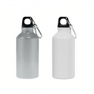 Botella de Agua de Aluminio de 500 ml con Mosquetón para Uso en Exteriores - Product Image 2
