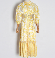 Tongrui vente chaude femmes vêtements Sexy Mature décontracté Vestido Mini longueur en mousseline de soie robe de montage