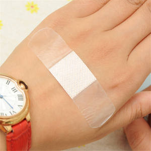 ผ้าไม่ทอ/พีอี/ผ้ายืดหยุ่น/พียู + แผ่นผ้านอนวูฟเวนกันน้ำผ้าพันแผลพลาสเตอร์ปฐมพยาบาล - Product Image 4