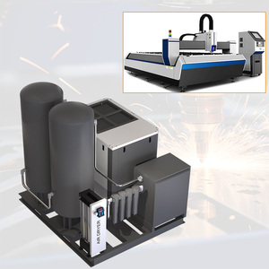 37Kw 50hp <span class=keywords><strong>Skid</strong></span> gắn máy nén khí với xe tăng lạnh máy sấy không khí - Product Image 1