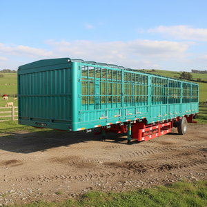 משאיות סמי-טריילר עם 3/4/5 סרנים, דופן צידית, להובלת בעלי חיים, בקר, כבשים, תרנגולות, למכירה - Product Image 1