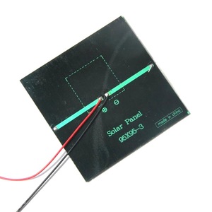 Panneau solaire 95X96-3 95*95MM Polycristallin 1W 5.5V avec câblage, module solaire DIY - Product Image 2