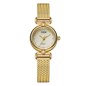Montre femme à quartz étanche à motif rétro blé - Product Image 4