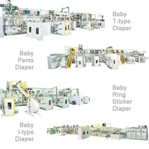 Chất Lượng Cao Nhà Máy Giá Đầy Đủ Tự Động Bé Tã Làm Thiết Bị Dây Chuyền Sản Xuất - Product Image 3