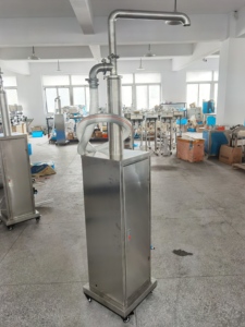 Bomba de pistón neumática de crema líquida de acero inoxidable, máquina de succión, equipo de alimentación de bebidas con fondo de vidrio, <span class=keywords><strong>salsa</strong></span> de tomate - Product Image 4