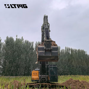 Excavadora de equipo pesado LTMG, excavadora hidráulica sobre orugas de 60 toneladas con <span class=keywords><strong>martillo</strong></span> de rotura opcional - Product Image 3